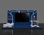 rendering 3d booth exhibition hight quality