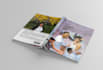 design cookbook layout and typesetting, magazine layout and typesetting