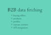 fetch data from famous b2b websites