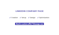 setup and optimize your linkedin company page