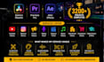 do video editing and youtube video editing professionally
