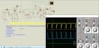 simulation of operation of radio components in proteus