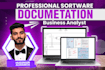 do technical writing, requirement document, srs document, brd, prd, user stories