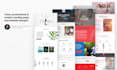 create UI UX of landing pages or entire websites