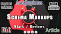 do schema markups of stars reviews on wordpress shopify structured data