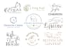 design your equestrian equine horse dog pet farm animal logo