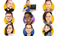 draw bighead cartoon caricature