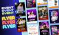 create business or event flyer design in 24 hours