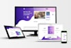 design landing page and web templates by using photoshop, xd or figma