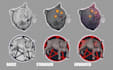turn your cat into horror comedic sticker set