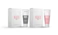 do skincare and cosmetic label with product packaging design