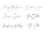 create professional handwritten signature logo design