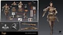 create realistic concept art and the character design