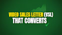 edit vsl or video sales letter for your business