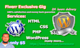 fix php issues and fix wordpress issues in few hours