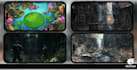 create game environment 2d and 3d for concept art