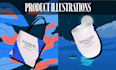 design modern illustrations for your website