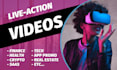 create a professional stock footages explainer video