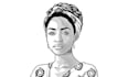 draw amazing line art portrait
