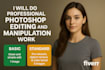 eye catching photo editing, enhancement and manipulation