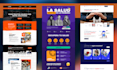 design and develop a modern and responsive website