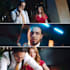 do professional video color grading and color corrections