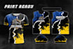 layout your jersey designs into patterns for sublimation