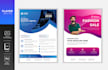 design a modern minimalist event flyer within 12 hours