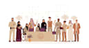 design modern illustration and icon for UI, website, and any