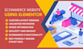 create ecommerce website using woocommerce and elementor
