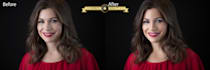 do professional business headshot or portrait retouch