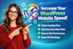 increase wordpress website speed optimization improve load time