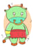 your character as a cute anime chibi in kawaii style