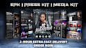 design professional epk, press kit, one sheet, media kit etc