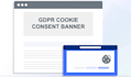 verify or add a cookie consent banner for gdpr