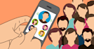 design flat illustration for your website and facebook ads