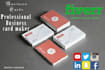 create custom double sided business card