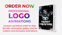 create the best animated logo intro video animation