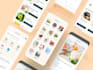 develop ios, andriod, flutter, react native application