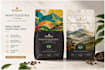design premium coffee pouch packaging, bag and coffee label