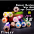 design attractive banner for web and social media