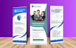 design a professional roll up banner or pull up banner