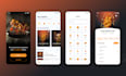 do mobile app UI UX design, figma app design