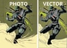 turn your picture to vector art