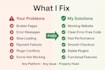 be your website fixer and resolve any issue