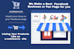 create and setup facebook business or fan page