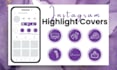 design professional instagram highlight icons
