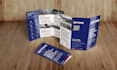 design a professional bifold trifold or corporate brochure layout