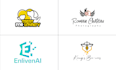 create professional modern minimalist logo design
