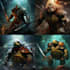 create digital concept art and illustrations mid journey ai